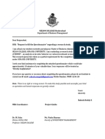 Questionnaire - An Analysis On Investor Behaviour On Various Investment Avenues in India