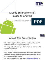 Mobile Entertainment's Guide To Android: WWW - Mobile-Ent - Biz