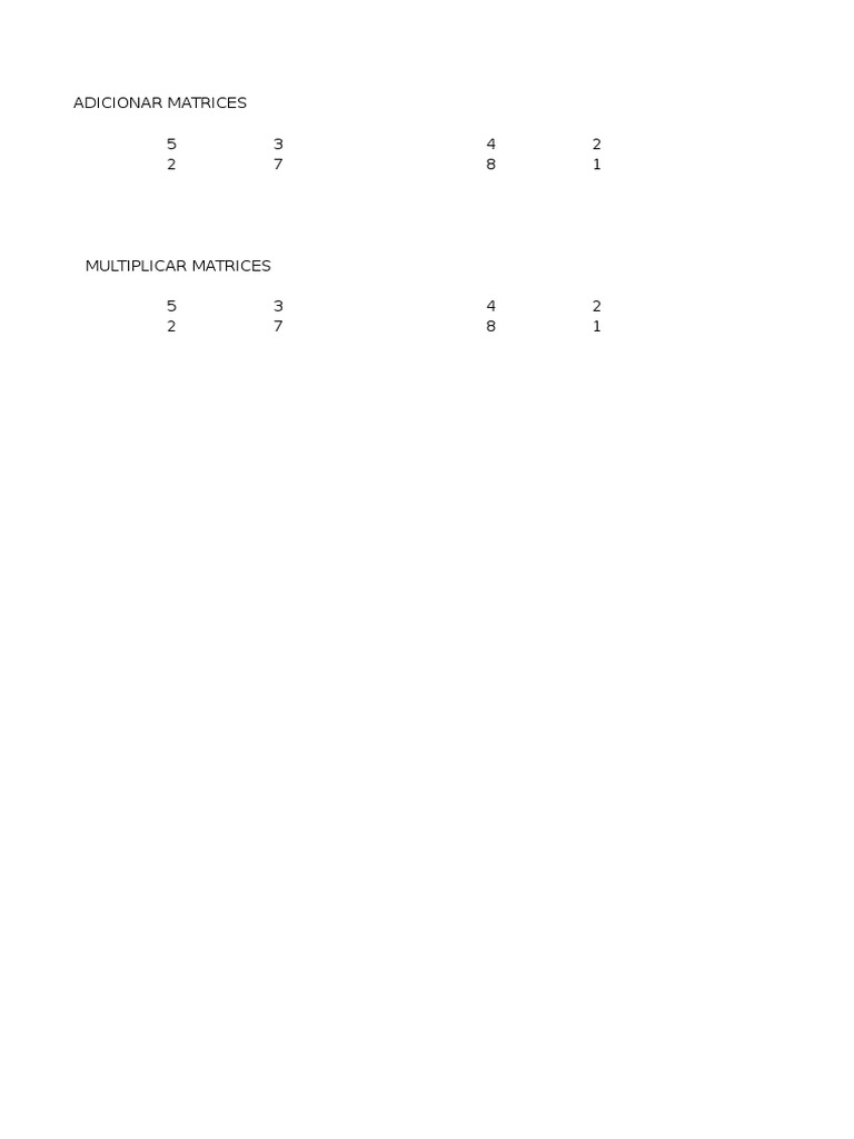 Matrix Addition and Multiplication Guide | PDF | Computers | Technology ...