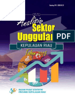 Analisis Sektor Unggulan Kepulauan Riau 2015