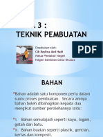 Nota 3 Teknik Pembuatan