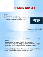 Azas Teknik Kimia I