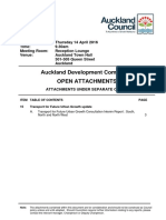 Auckland Development Committee Agenda - April 16 - AT Future Transport Paper