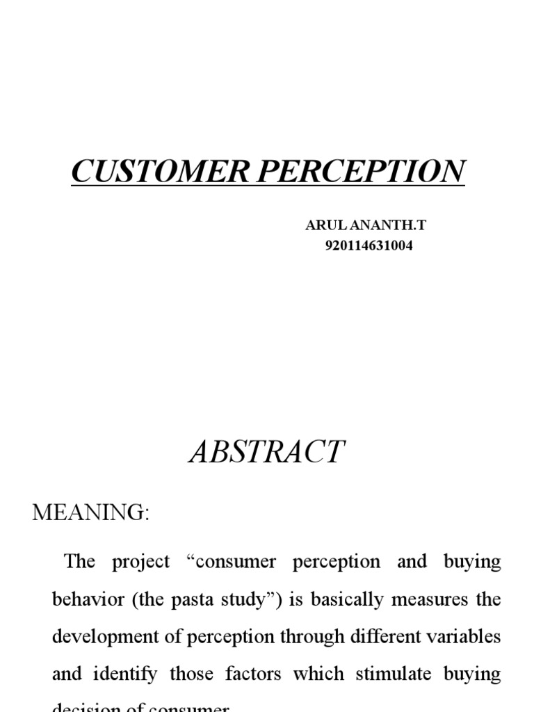 Understanding Customer Perception in Pakistan | PDF | Honda | Car