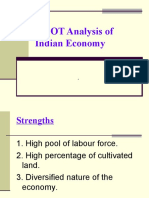 SWOT of Indian Economy