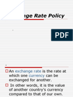 Exchange Rate Policy Notes 2