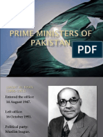 Prime Ministers of Pakistan