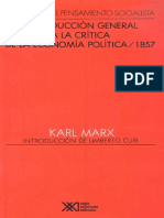 1857 Karl Marx Introduccion General a La Critica de La Economia Politica