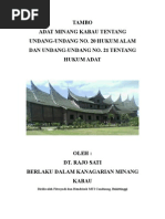 Download TAMBO ADAT MINANGKABAU syarah  by Fitrayadi SN3078310 doc pdf