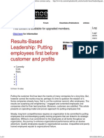 Results-Based Leadership_ Putting Employees First Before Customer and Profits - The Human Resources Social Network