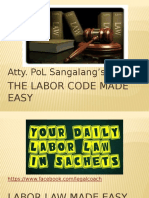 Atty. Pol Sangalang'S: The Labor Code Made Easy