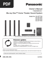 Panasonic Home Theatre Sound System