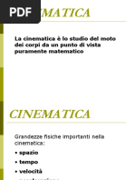 Cinematica Liceo PDF