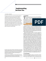 A Road Map for Implementing the Goods and Services Tax