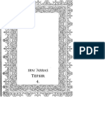 Tefsir Ibn Abbas 4 Prvi Dio PDF
