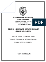 Kertas Kerja Teknik Menjawab BM