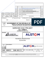 Elevator Specification for Merowe Dam Project