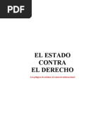 El Estado Contra El Derecho