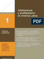 Adolescencia y Analfabetismo en a.L.