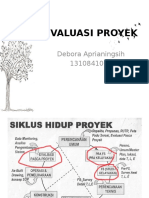 EVALUASI PROYEK