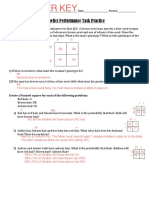 Answer Key: Genetics Performance Task Practice