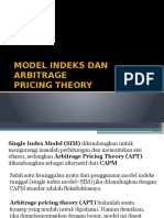 Model Indeks Dan Arbitrage Pricing Theory