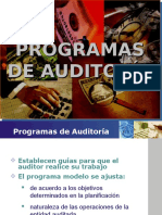 Programas de Auditoria