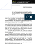 A Religiao Pos-moderna Em Bauman - Marcelo Do Nascimento (Ler Primeiro Texto Que Sera a Base)