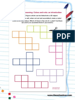 Cube Nets Non-Verbal Reasoning Introduction