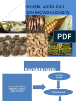 Karakteristik Umbi Dan Serealia