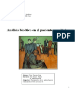 Análisis Bioético César Romero III Medicina PDF