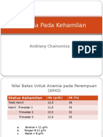 Tugas - Anemia Pada Kehamilan