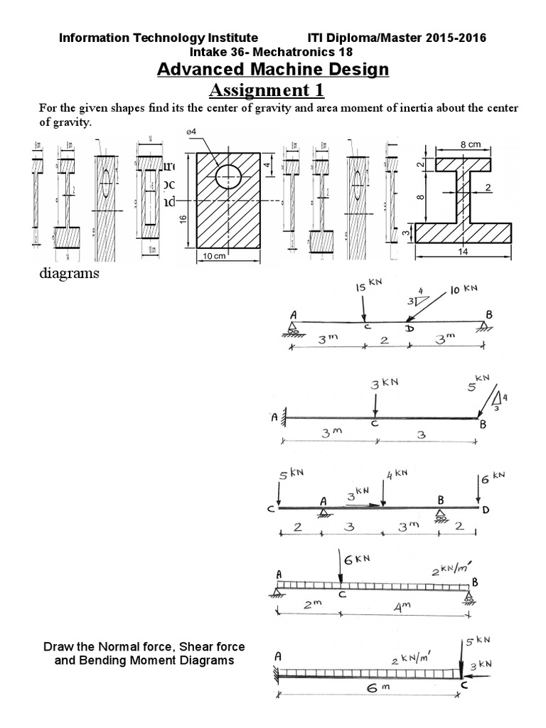 Engineering Mechanics Assignment | PDF