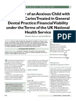 Case Study of an Anxious Child With Extensive Caries Treated in General Dental Practice_Financial Viability Under the Terms of the UK National Health Service