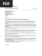Surat Permohonan Kuarters Pdf
