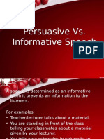 Persuasive Speech