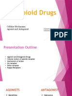 Opioid Drugs: Cellular Mechanism Agonist and Antagonist