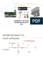 Geometria Analitica - 2016