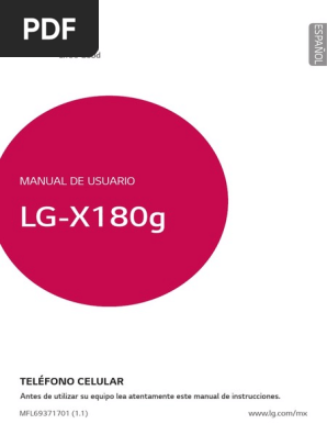 Lg X180g Tcl Ug Web V1 1 160114 Pdf Google Bateria Electricidad