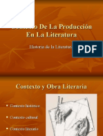 Contexto de La Producción en La Literatura