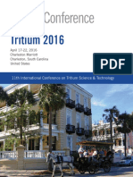 Tritium 2016 Program Without Abstracts