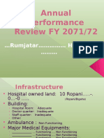 Hospital Report