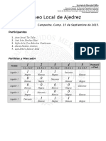 Torneo de Ajedrez