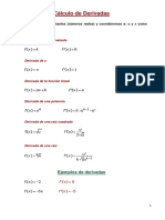 Calculo de Derivadas