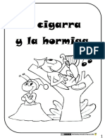 Cuentos Infantiles.la Cigarra y La Hormiga