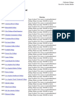 College Matching Assistant: Score Institution Matches