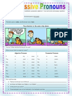 Possessive Pronouns PDF