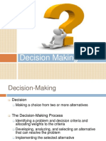 Decision Making