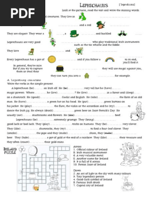 Saint Patrick Worksheet