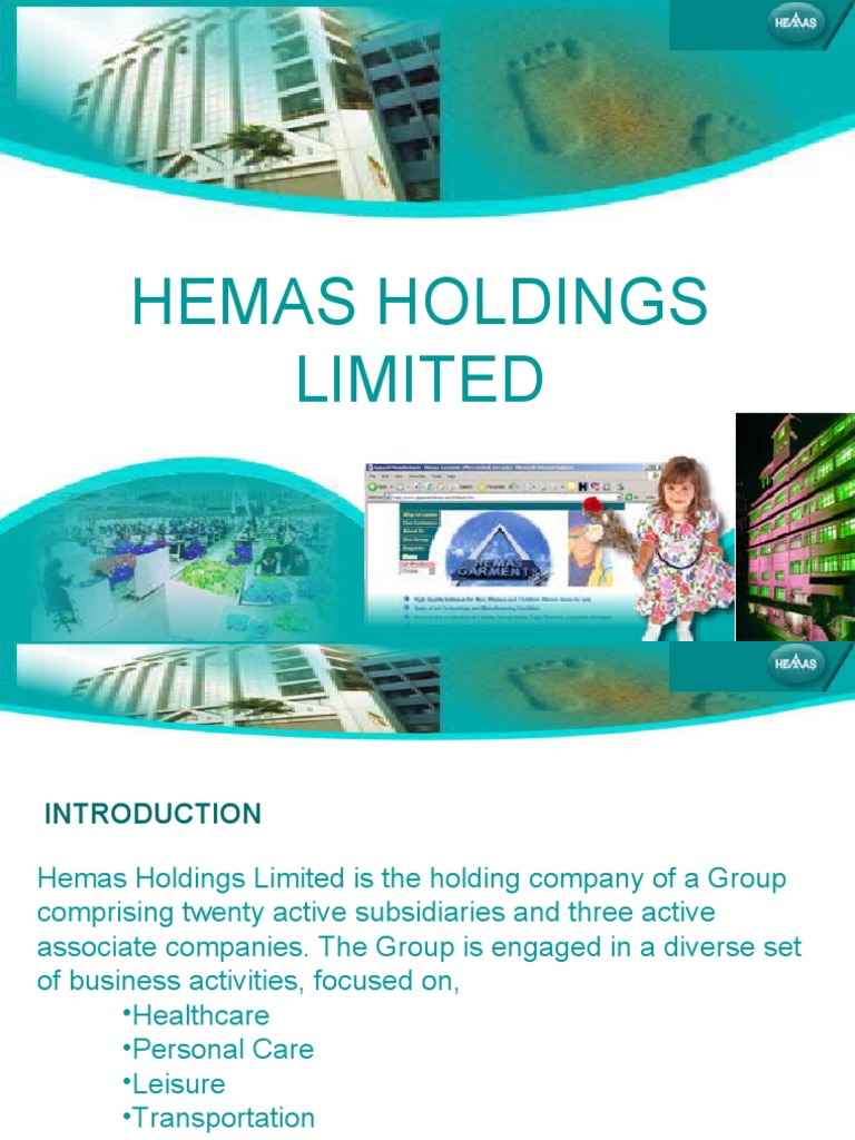 SWOT Analysis For HEMAS HOLDING